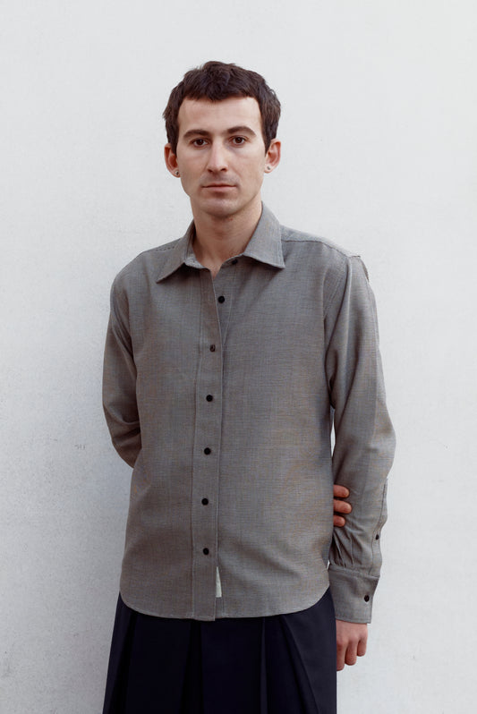 CLASSIC SHIRT in houndstooth