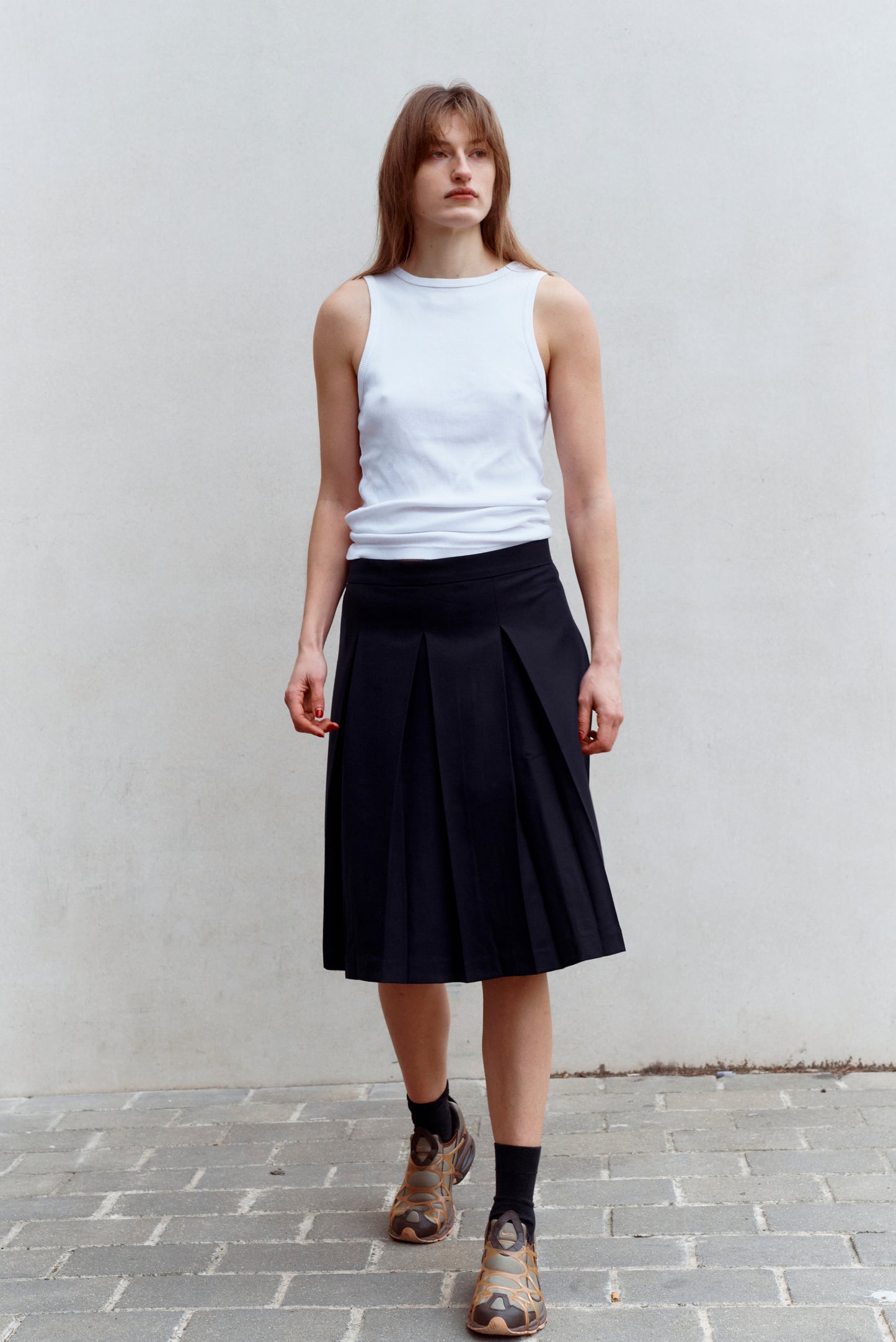 PLEATED SKIRT